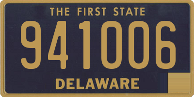DE license plate 941006
