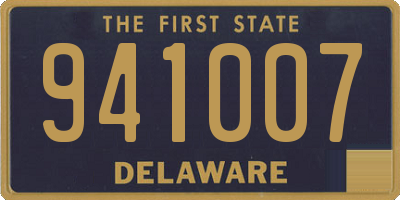 DE license plate 941007