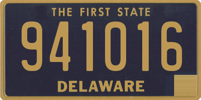 DE license plate 941016