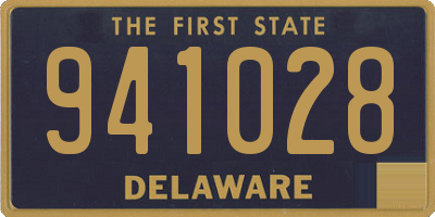 DE license plate 941028