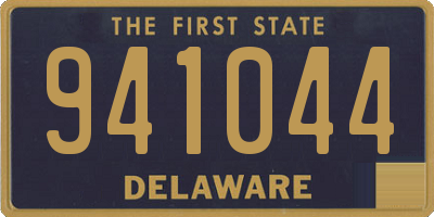 DE license plate 941044
