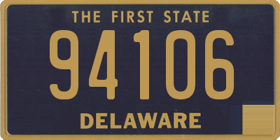 DE license plate 94106