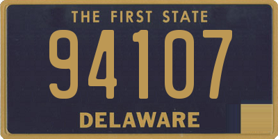 DE license plate 94107