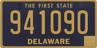 DE license plate 941090