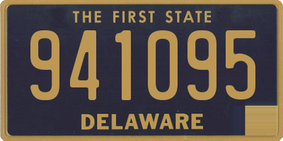 DE license plate 941095
