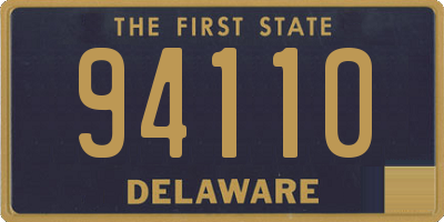 DE license plate 94110
