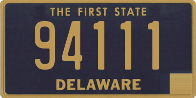 DE license plate 94111