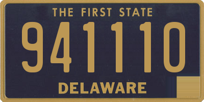 DE license plate 941110