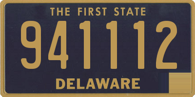 DE license plate 941112