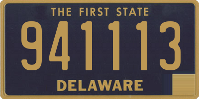 DE license plate 941113