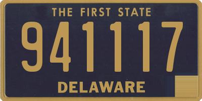 DE license plate 941117
