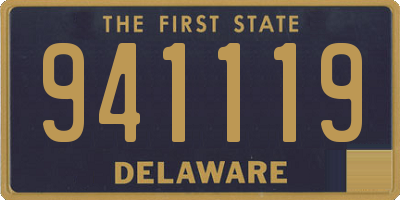 DE license plate 941119