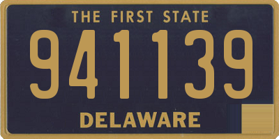 DE license plate 941139