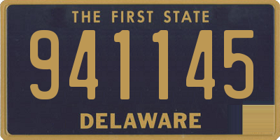 DE license plate 941145