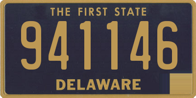 DE license plate 941146