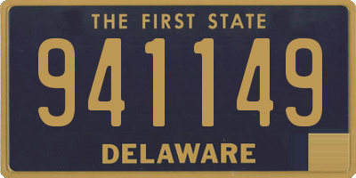 DE license plate 941149
