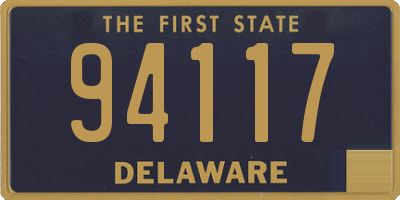 DE license plate 94117
