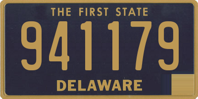 DE license plate 941179