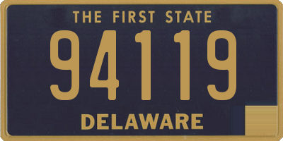 DE license plate 94119