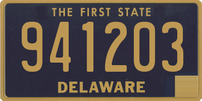 DE license plate 941203