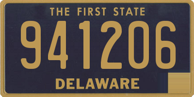 DE license plate 941206