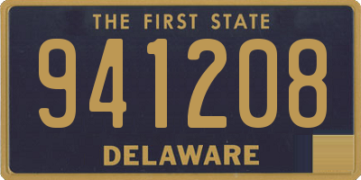 DE license plate 941208