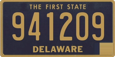 DE license plate 941209