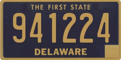 DE license plate 941224
