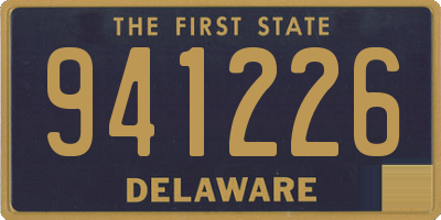 DE license plate 941226