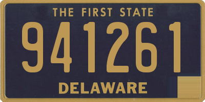 DE license plate 941261
