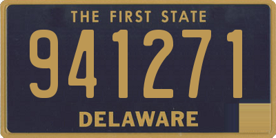 DE license plate 941271