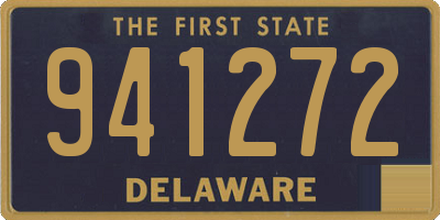 DE license plate 941272