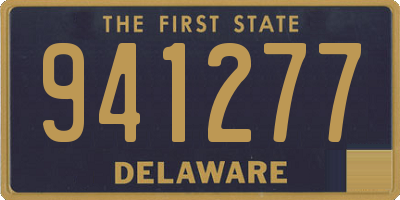 DE license plate 941277