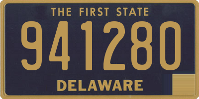 DE license plate 941280