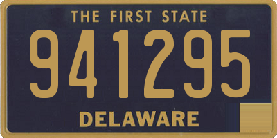 DE license plate 941295