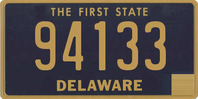 DE license plate 94133