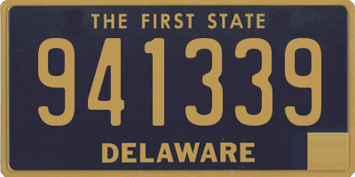 DE license plate 941339