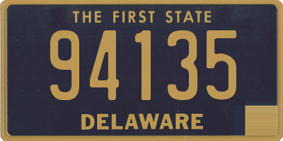 DE license plate 94135