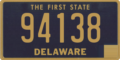 DE license plate 94138