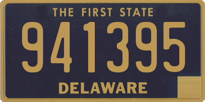 DE license plate 941395