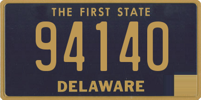 DE license plate 94140