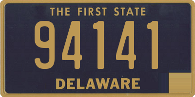 DE license plate 94141