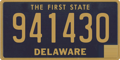DE license plate 941430