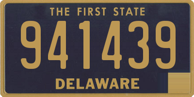 DE license plate 941439