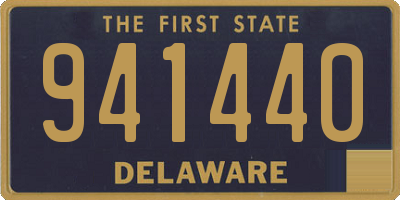 DE license plate 941440