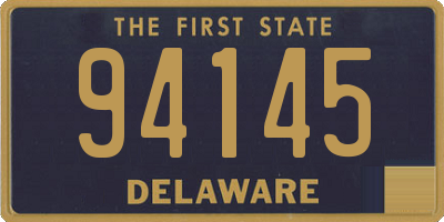 DE license plate 94145