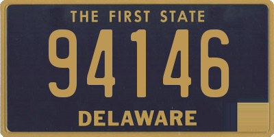 DE license plate 94146