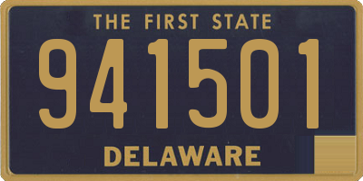 DE license plate 941501