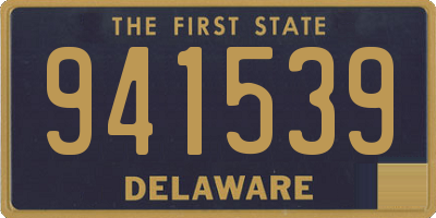 DE license plate 941539