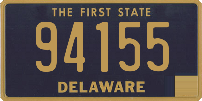 DE license plate 94155